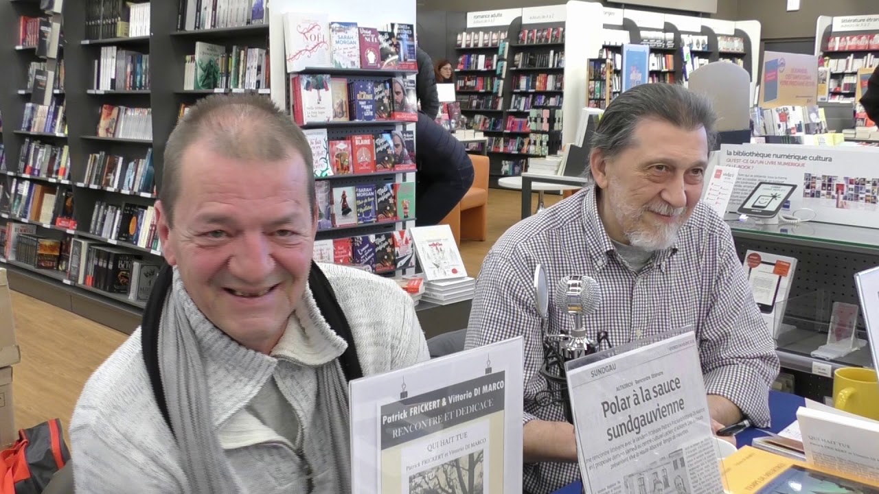 DEDICACES D AUTEUR AU CULTURA wittenheim 68 alsace HAUT RHIN 9 NOVEMBRE