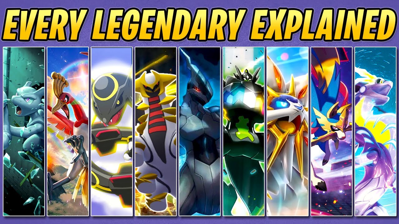Every Legendary Pokemon Explained! - YouTube