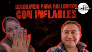 Crea Un Espacio De Terror En Casa Decoración De Halloween Con Inflables