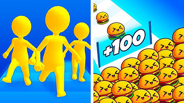 ⚔️ Join Clash 3D vs Food Run – Epic Crowd Battle & Running Challenge | Max Gameplay Walkthrough QW21