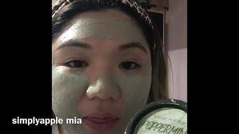 Nature republic peppermint clay mask review