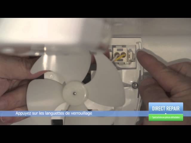 Remplacer le ventilateur de circulation d'air dans un réfrigérateur 