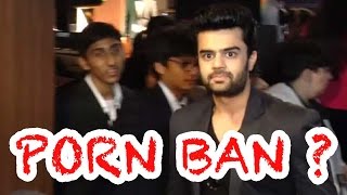 Actors Manish Paul and Javed Jaffery opine about Porn Ban - YouTube