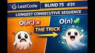 Celebrity Longest Consecutive Sequence from SCRATCH | O(n log n) → O(n) | Leetcode 128 | Blind 75 #31 Profile