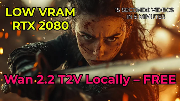 Run Wan 2.2 5B Locally on Low VRAM | Free AI Text-to-Video Tutorial