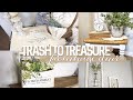 EASY FARMHOUSE DIYS 🌿 | TRASH TO TREASURE PROJECTS