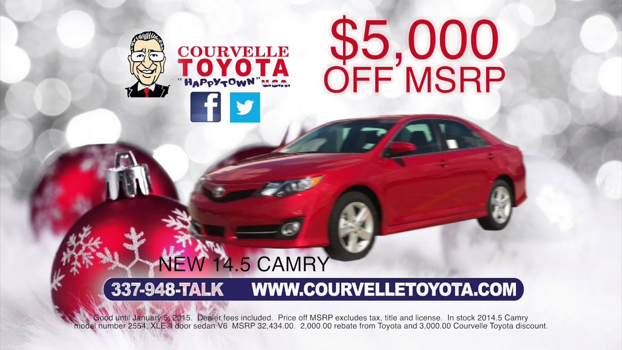 Courvelle Toyota CT Dec 14 YouTube