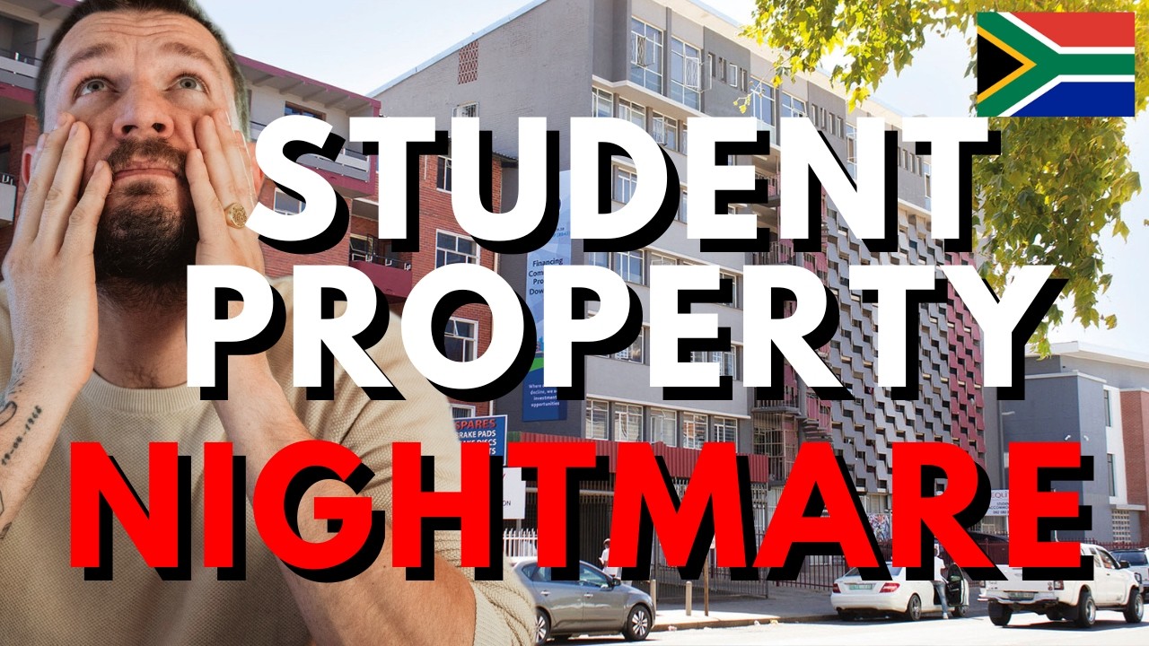 Still from Student Property Nightmare in South Africa / NSFAS