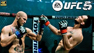 EA Sports UFC 5 - Best Knockouts \& TKO's Vol.1 [4k 60FPS]