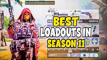 Top 10 Best Guns in Codm Season 11 | Gunsmith Loadout/Class Setup | Cod Mobile