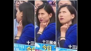 Did the reporter’s eye roll at China’s Two Sessions have political implications? too sensitive!