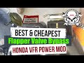 Honda VFR800 Interceptor Flapper Valve or Diaphragm Bypass