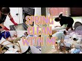 SPRING CLEAN WITH ME! KITCHEN DEEP CLEAN &amp; ORGANIZE WITH ME! CLEANING MOTIVATION! SPRING CLEANING