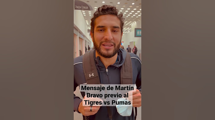 Mensaje de Martín Bravo previo al Tigres vs Pumas #Pumas #Tigres #LigaMX