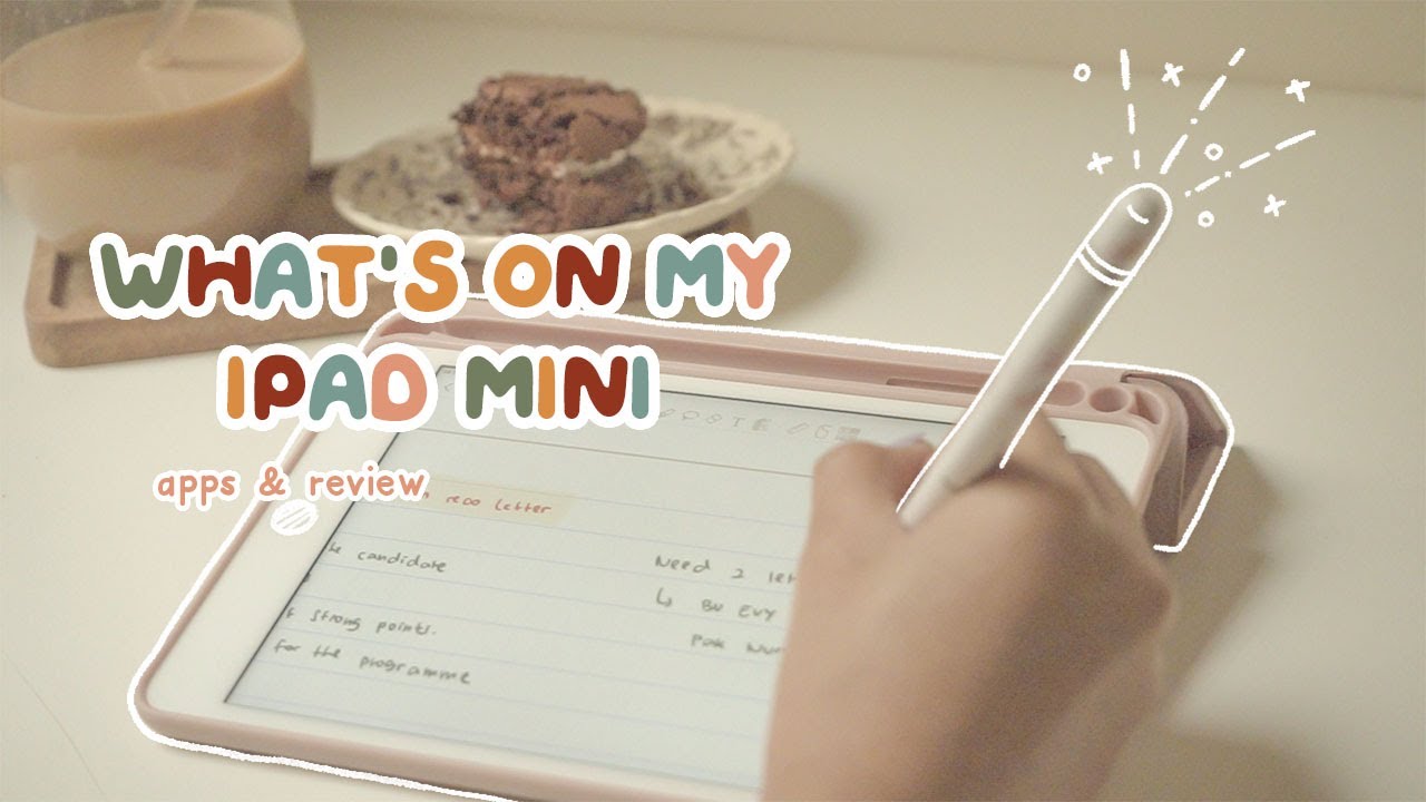 WHAT'S ON MY IPAD MINI 🍎 ipad mini 5 64 gb, apps & review | Indonesia