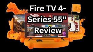🌟Fire TV 4-Series 55”- 4K55N400A Review: Stunning 4K Visuals & Smart Features
