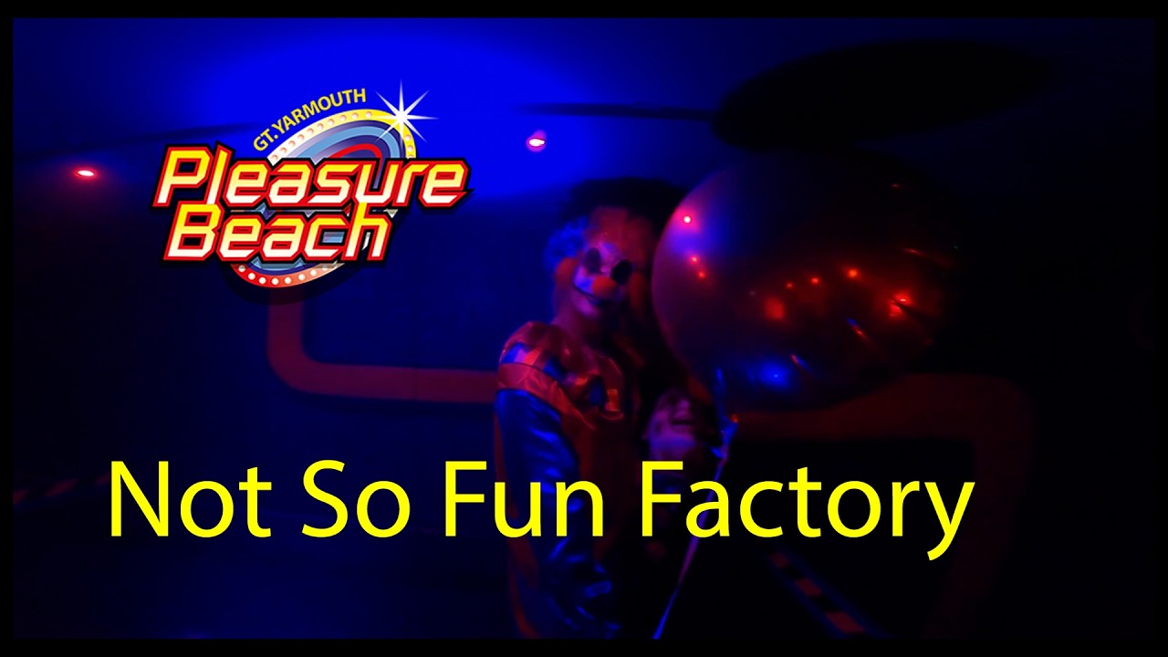Not So Fun Factory Great Yarmouth Pleasure Beach Fairground Frights 4K POV 1