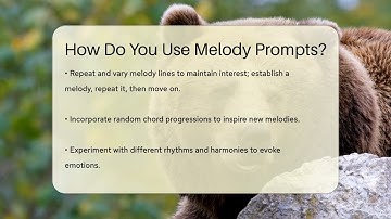How Do You Use Melody Prompts? - LearnToDIY360.com