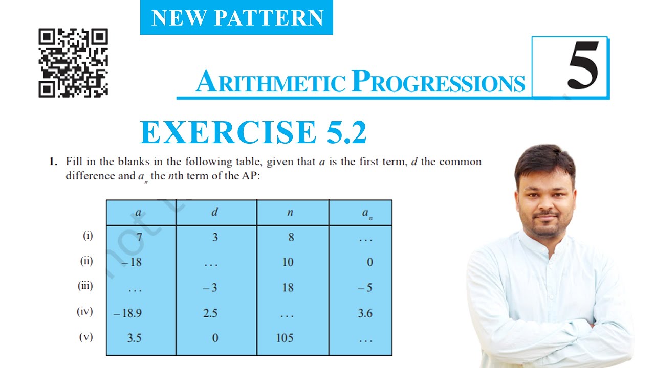 Class 10 exercise 5.2 NCERT solutions | chapter 5 class 10 exercise 5.2 ...