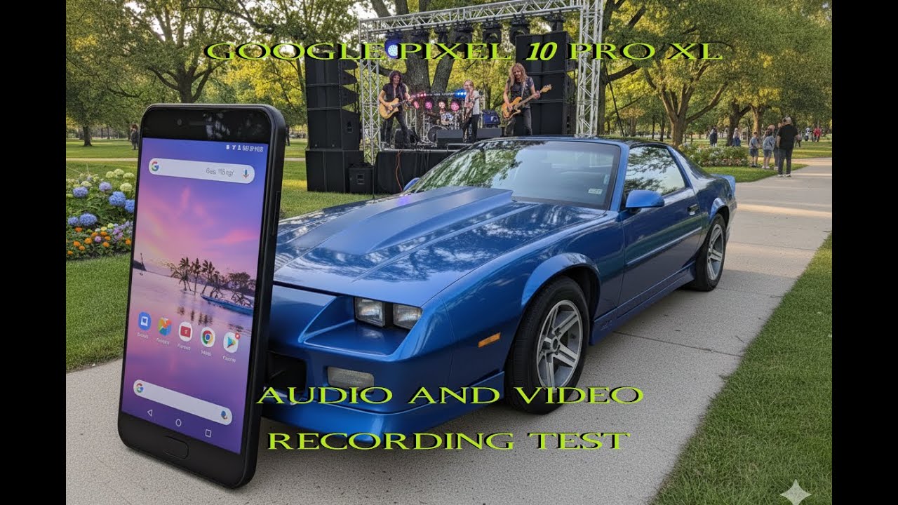 Pixel 10 Pro XL Audio and Video Test 3rd Gen Camaro Drive