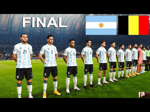 Video: FIFA World Cup Kvartfinaler: Argentina - Belgien