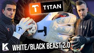 Je teste un gant avec un PRO du PSG 🧤  (  T1tan White / Black Beast 2.0 )