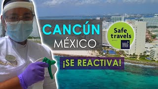 EN CANCÚN ¡VIAJA SEGURO! ⚠️Nuevos Protocolos Sanitarios en Quintana Roo, México/ 2020 (HD)