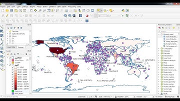 Mapping The COVID-19 Outbreak in QGIS 3.14.