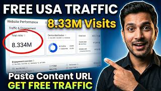 Get FREE USA Traffic 😳 | Best Traffic Source for Affiliate Marketing (Step-by-Step)
