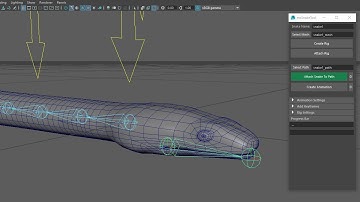 How to add a joint to a skinned rig in Maya using mzSnakeTool