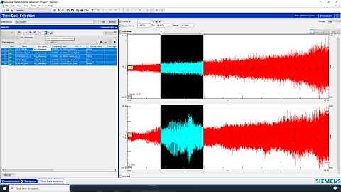 Simcenter Testlab: Saving a Segment