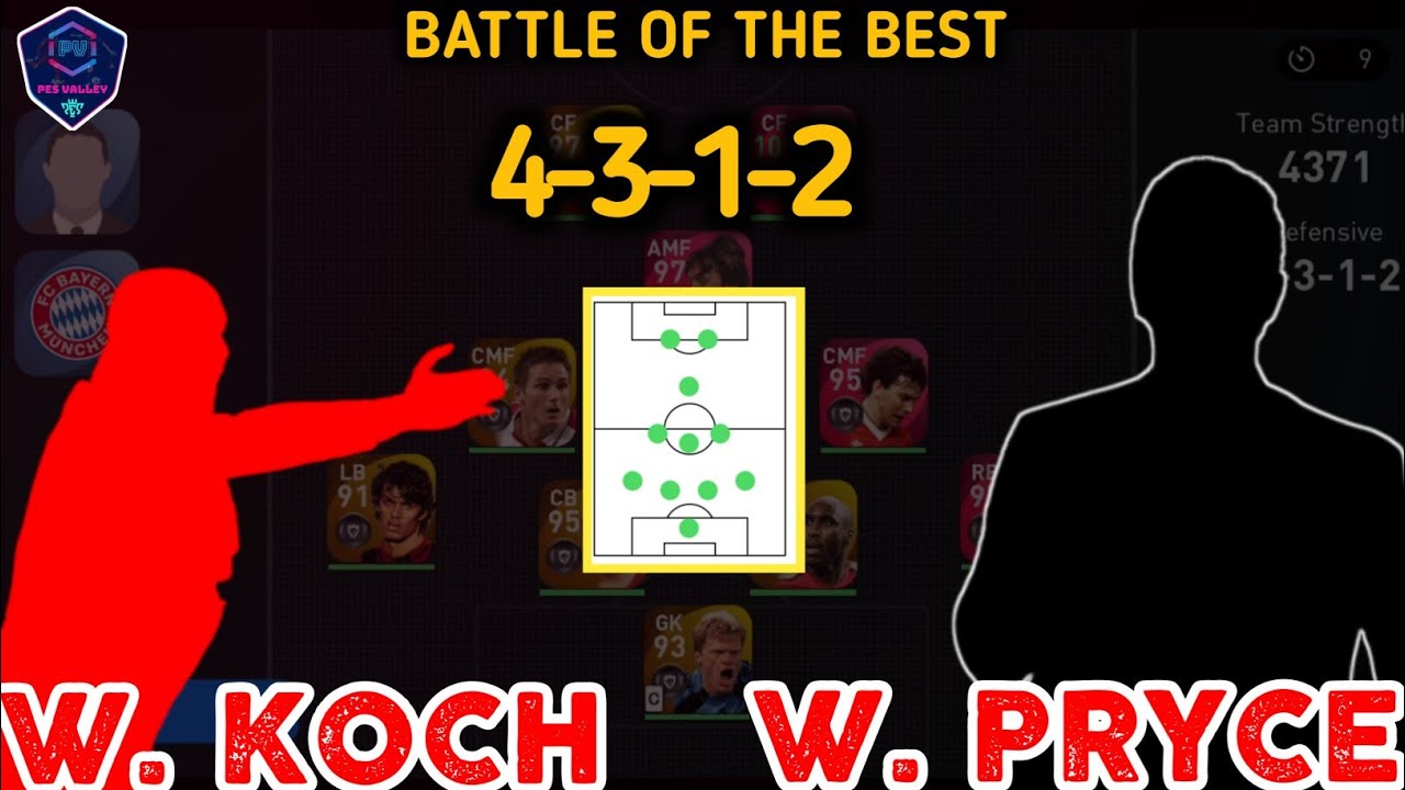 W KOCH VS W PRYCE 4312 FORMATION MANAGER BATTLE WHO IS THE BEST 4312 MANAGER RIGHT NOW|