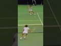 Jimmy Connors hits PERFECT passing shot! 🤯