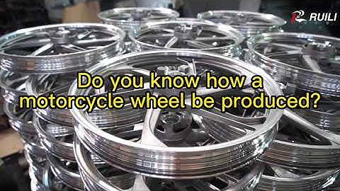 Do you know how a motorcycle wheel be produced？