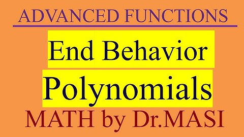 End Behavior of Polynomial Functions