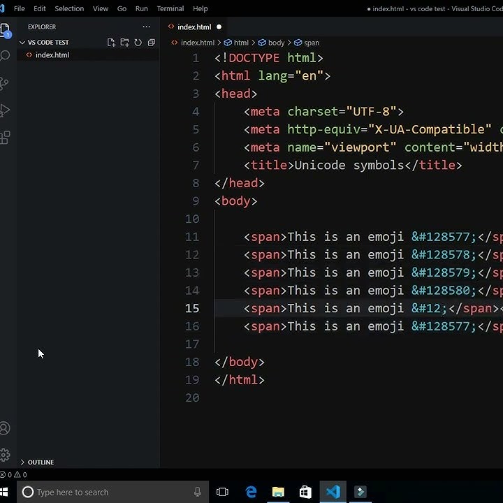 Using Emojis In HTML, CSS, And JavaScript KIRUPA