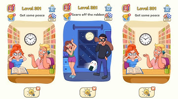 DOP 5 (Delete One Part) Level 300-330 Walkthrough Solution - All Levels - Android GamePlay