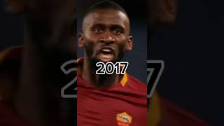 Antonio Rüdiger évolution 🤩😊😍#football#shorts Information