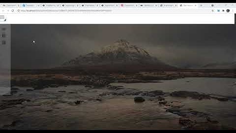 Webdev - Menu Lateral retrátil Transparente