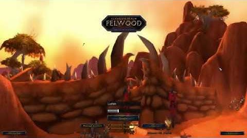 Custom Login Screen | Project-Felwood - Classless 3.3.5a Realm