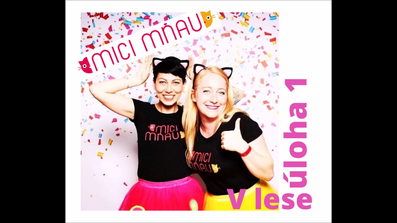 Mici a Mňau: V lese - úloha 1