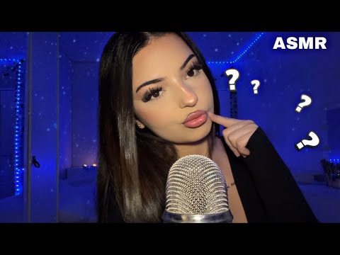 #ASMR - 100 QUESTIONS QUE PERSONNE NE POSE 😴