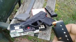 Taurus 709 slim testin some ammo