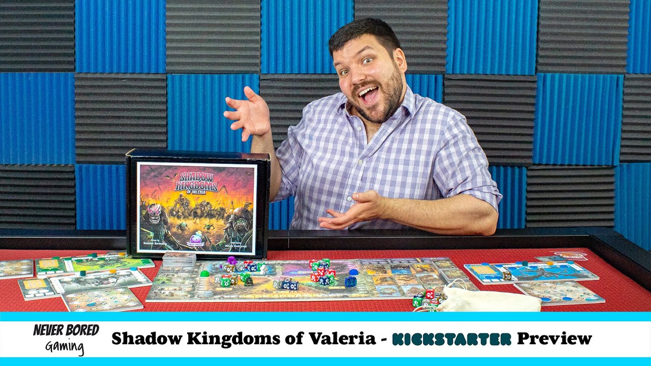 Dice Kingdoms, Thrones, + Siege of Valeria Board Games + Kickstarter  bonuses NEW