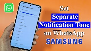 How to set different notification tone for different contacts in WhatsApp screenshot 2