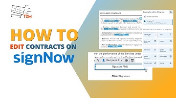 How to Edit Contracts on signNow