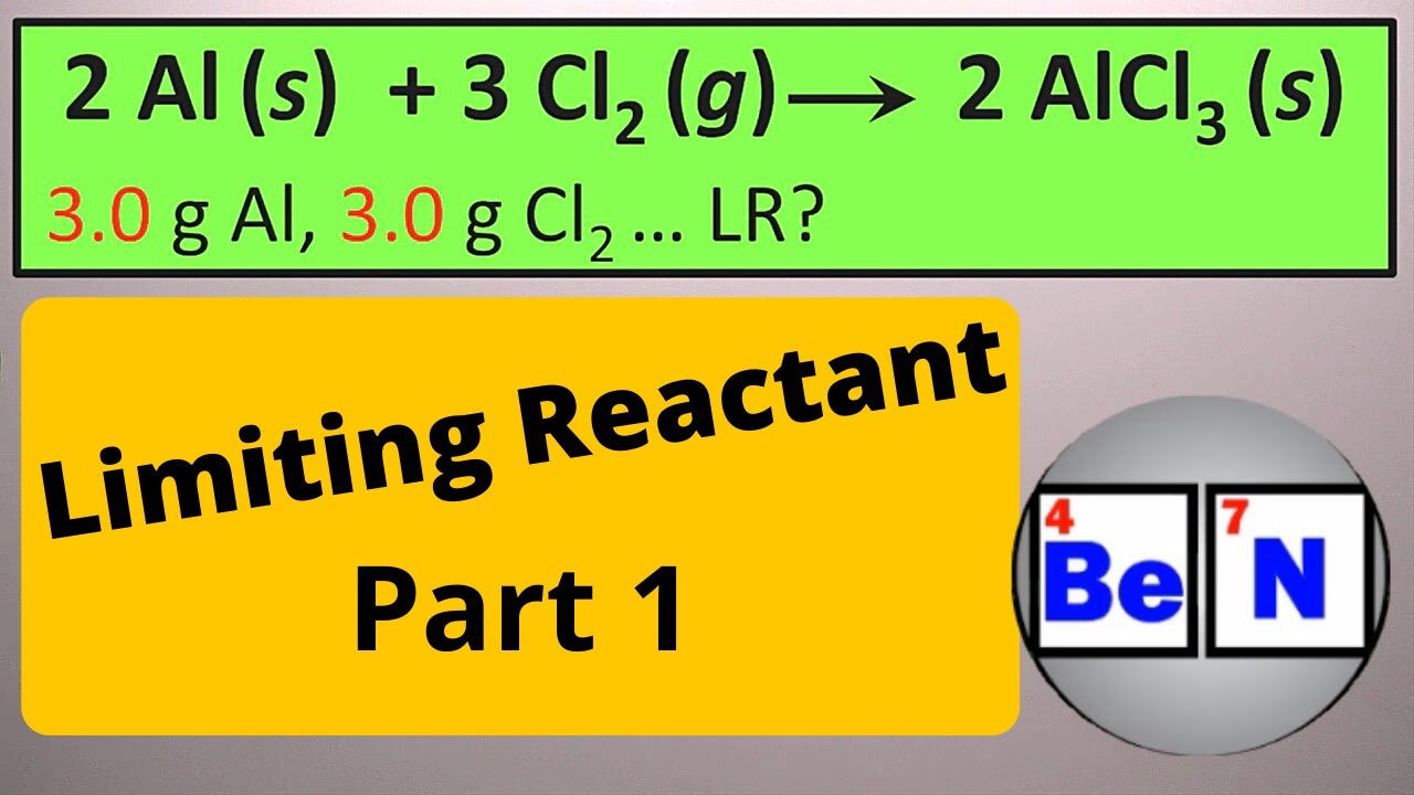 Finding the Limiting Reactant, Part 1 - YouTube