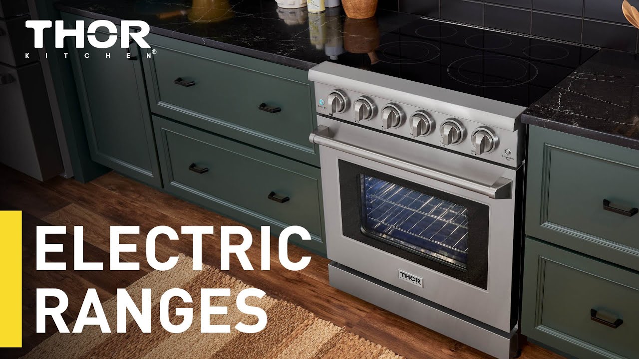 How to Clean an Electric Stove Top - THOR Kitchen