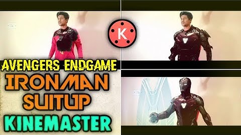 IronMan Suit-Up in Kinemaster | Avengers Endgame | IronMan Armour from Endgame in KineMaster | VFX |