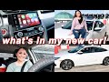 ORGANIZING MY NEW CAR + CAR TOUR! | Cleaning, Decorating, Amazon Finds, & more!